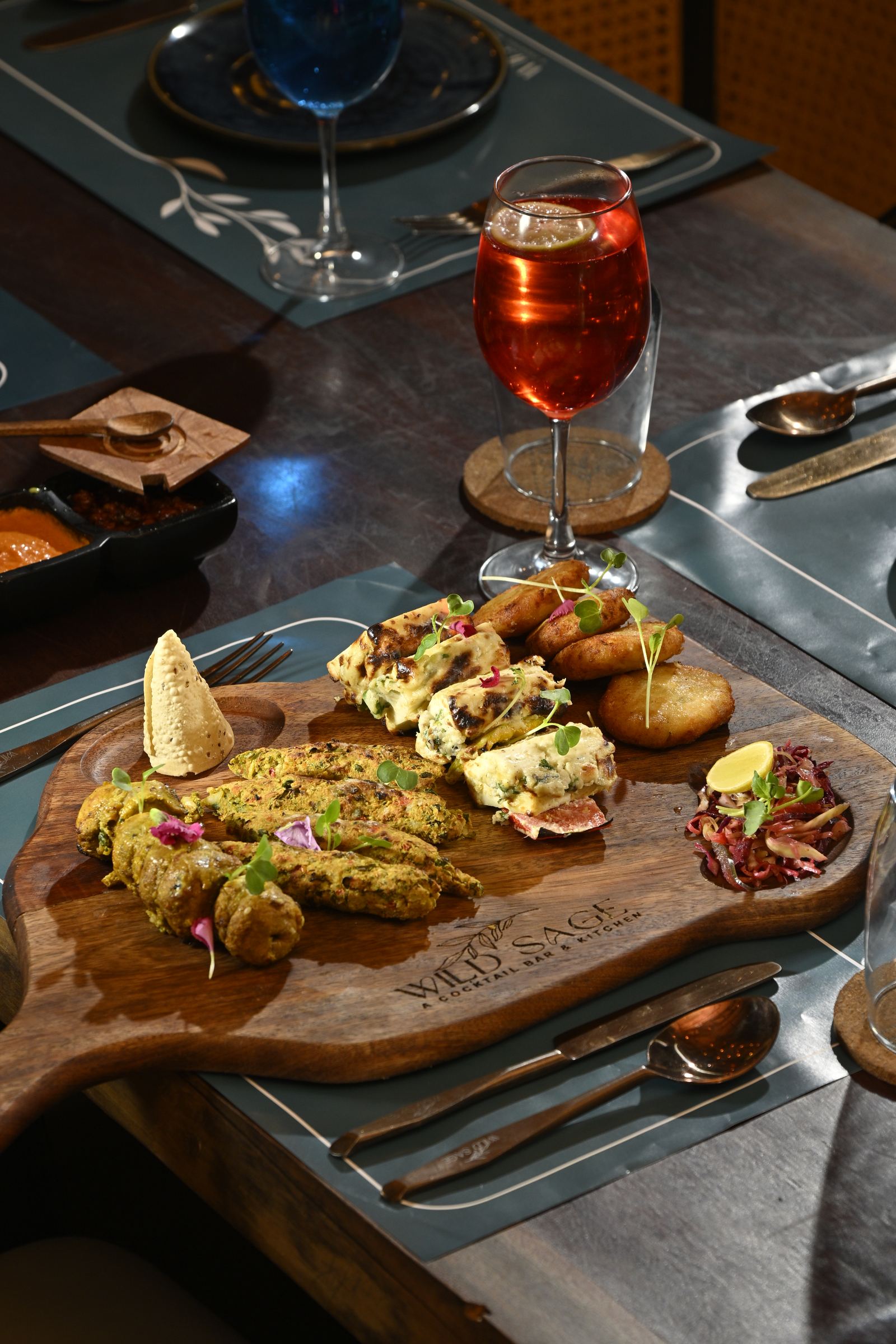 Wild Sage plated dish